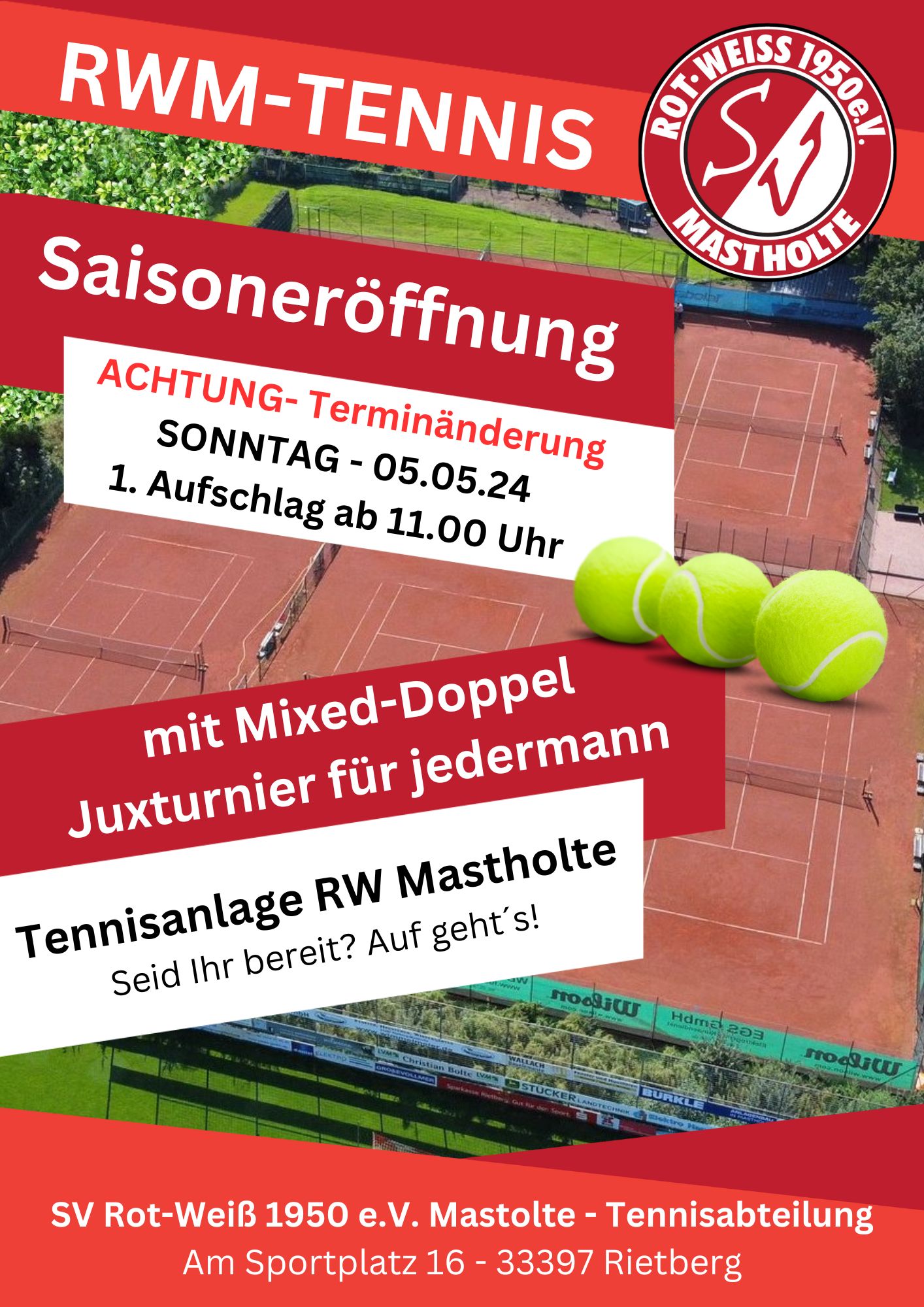 RWM-Tennis Saisoneröffnung 2024