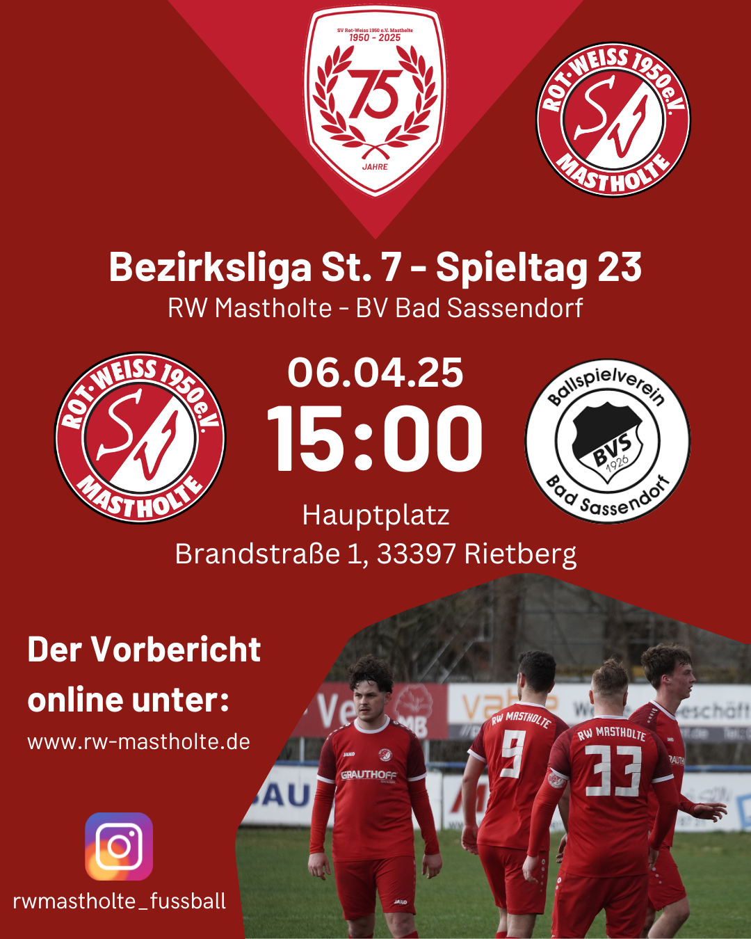Ankündigungsplakat