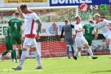 Der Ball im Netz zum 1:0