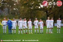 Mannschaft vor dem Spiel