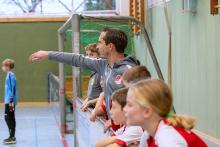 Anweisungen vom Trainer