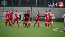 Mannschaftsjubel nach dem 1:0