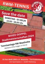 Mixed-Doppel Stadtmeisterschaften 2024 in Mastholte