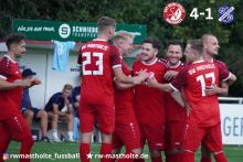 Jubel über das 2:0
