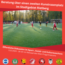 Ankündigungsplakat