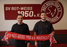 Unsere Neuzugänge - Angelo links, Luca rechts