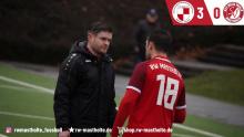Trainerteam in der Halbzeit