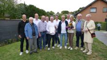 Jubilare beim 50-jährigen Jubiläum der Tennisabteilung