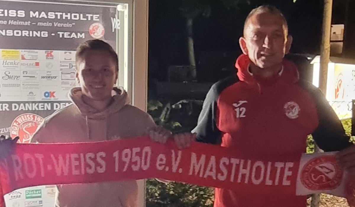 Neuzugang Julian mit Trainer Fox