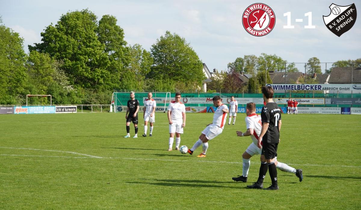 Sebastian Meister bei der Ausführung des Ausgleichs