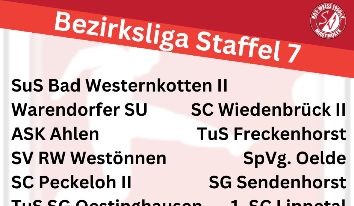 Staffelübersicht