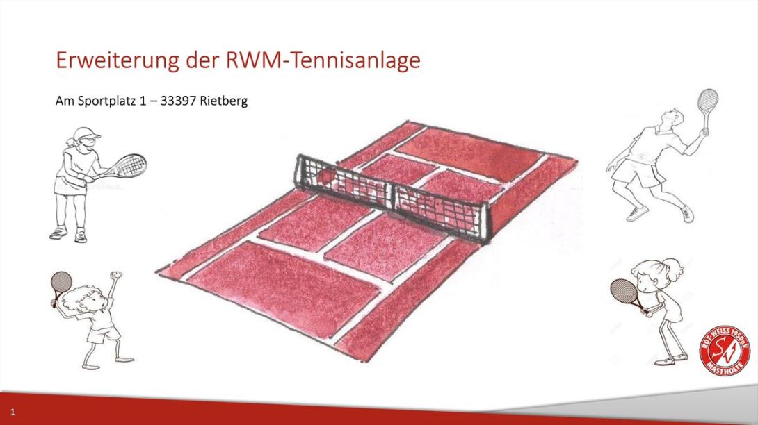 RWM Tennis Crowdfundingaufruf