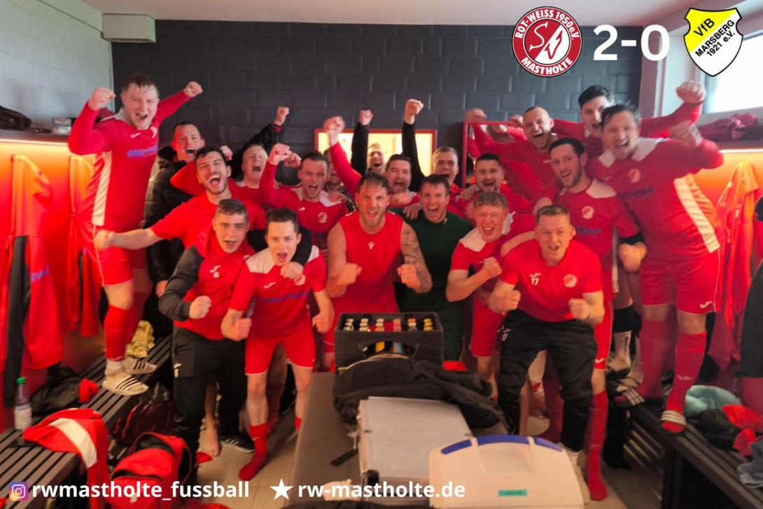 Jubel in der warmen Kabine