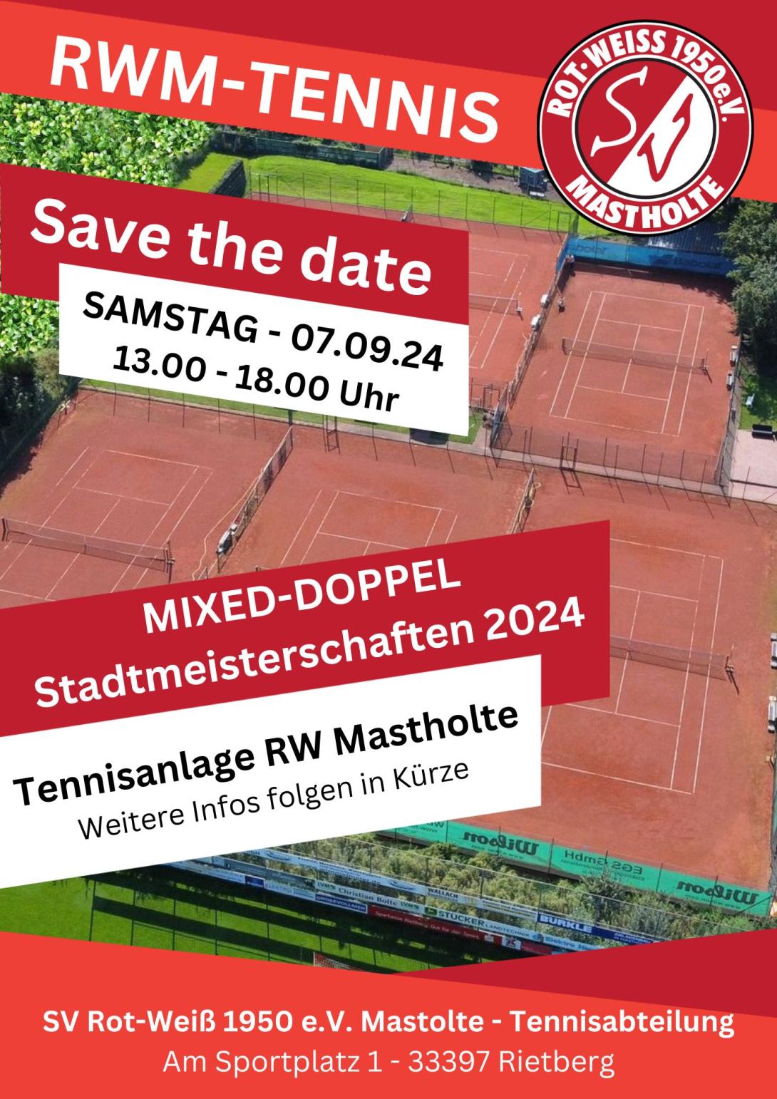 Mixed-Doppel Stadtmeisterschaften 2024 in Mastholte