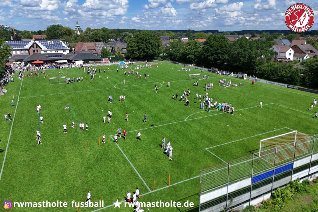 Das Kita Turnier aus der Luft
