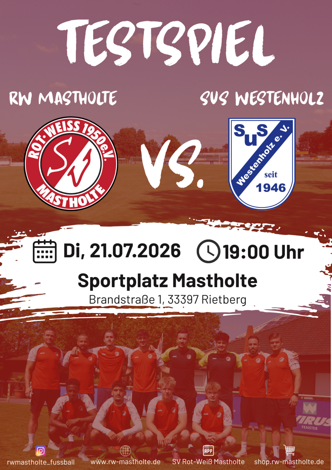 Testspiel Westenholz
