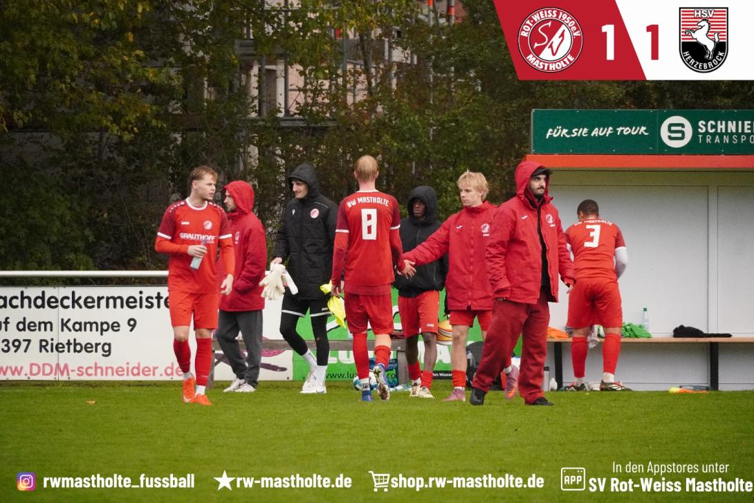 Abklatschen nach dem Spiel